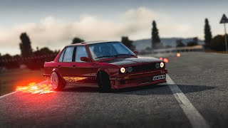 BRUTAL 2JZ Swapped BMW E30  DRIFTING  Assetto Corsa Logitech G29 [upl. by Fitton]