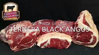 Despiece de una ternera Black Angus [upl. by Rafferty661]