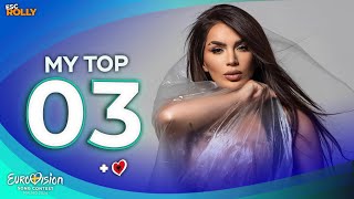 Eurovision 2024  My Top 3  NEW 🇦🇱 [upl. by Dun]