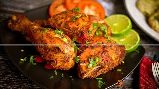 Indian Style Spicy Oven Baked Chicken  Kothamally [upl. by Cobb]