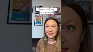 length of US elections vs other countries election election2024 cultureshock american politics [upl. by Lief]