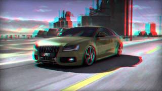 3D Anaglyph 3D AUDI S5 ABT 3D Car Configurator Intro HD 1080p [upl. by Thamos123]