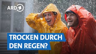 Regenjacken von Lidl Tchibo The North Face Jack Wolfskin amp Co im Check  Marktcheck SWR [upl. by Dennet]