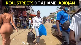 Wow What You See amp Hear in The Real Streets of Adjame Abidjan Cote DIvoire [upl. by Nylesoj]