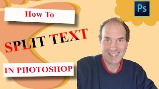 How To Split Text In Photoshop [upl. by Leiria164]