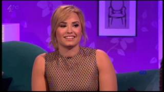 Demi Lovato Interview on Alan Carr Chatty Man 31st May 2013 [upl. by Akram]