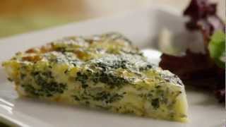 How to Make Crustless Spinach Quiche  Allrecipes [upl. by Meedan]