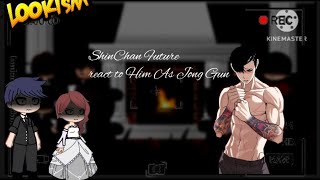 Future Character react to ShinChan as Jong Gun Part1 [upl. by Lledal24]