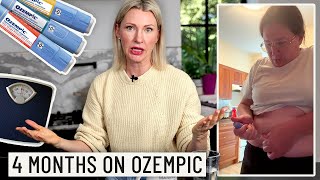 This is What Ozempic Does to Your Body After 4 Months SUPER HONEST [upl. by Haelak797]