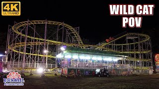 Wild Cat POV 4K 60FPS Rockwell Amusements Zyklon  NonCopyright [upl. by Mochun651]