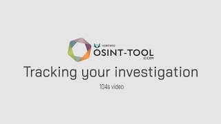 Tracking online investigations using OSINTTool [upl. by Yhprum]