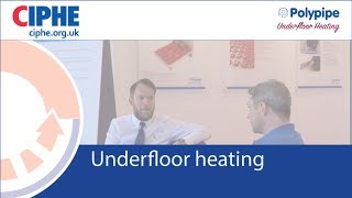 CIPHE techtalk live Polypipe Underfloor heating [upl. by Joao843]