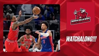 Detroit Pistons vs Chicago Bulls watchalong [upl. by Cal727]