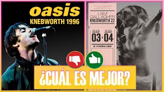 ¿KNEBWORTH 1996 o 2022 ¿Cuál es MEJOR  OASIS vs LIAM GALLAGHER [upl. by Balfour]