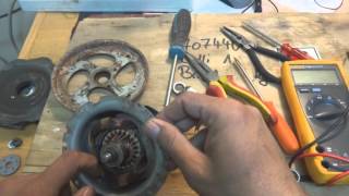 Motor winding Universal motor repair part 1 [upl. by Ahpla442]