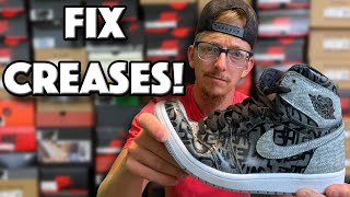 How to Prevent Sneakers From Creasing  Testing Ways to Fix Toebox Creases on Shoes [upl. by Nerek]