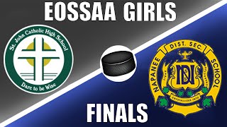 NAPANEE VS ST JOHN EOSSAA FINALS GIRLS HOCKEY [upl. by Kabab]