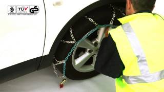 4x4 Fitting Instructions Metallic Snow Chain [upl. by Divadnoj]