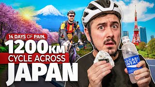 I Cycled 1200km Across Japan in 14 Days  Feat CDawgVA [upl. by Dupuy178]