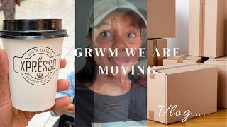 vlog grwm coffee runs homeware shopping packing we are moving… [upl. by Arivle542]