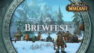 🍺 Brewfest  Music amp Ambience  World of Warcraft [upl. by Ttnerb]