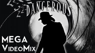 Michael Jackson  Dangerous  Mega VideoMix 2013 [upl. by Aenel]