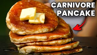 EASIEST Carnivore Pancakes EVER Dairy Free [upl. by Amahcen]