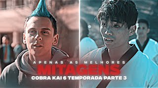 TODAS AS MITAGENS EM COBRA KAI 6 6 TEMPORADA  AMBRIEL [upl. by Atcele]