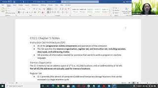 CIS11 Unit 4 Lecture Instructions in LC3 [upl. by Akeyla]