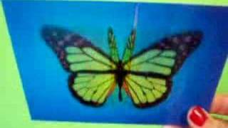 Butterfly  Lenticular Post Card [upl. by Kcirdorb989]