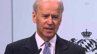 USVizepräsident Joe Biden spricht auf der MSC Ohne Worte EBRU TV [upl. by Skill]