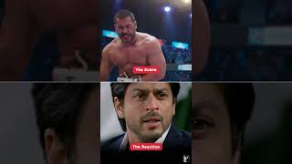 sultan vs chak de india scene’s reaction salmankhan shahrukhkhan chakdeindia sultan shorts [upl. by Dilahk]