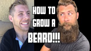 How to Grow a Beard and Mustache From Start to Finish [upl. by Franci]