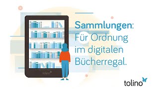 tolino entdecken  Sammlungen auf dem tolino eReader anlegen [upl. by Dittman]