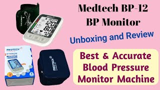 Medtech BL12 BP Monitor l BP Monitor Machine l Medtech Blood Pressure Machine bpmachine bpmonitor [upl. by Anilesor]