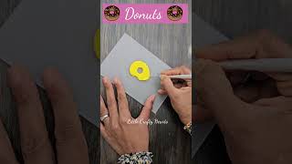 Crafting Mini Clay Donuts 🍩DIY Clay ArtCute Clay Craft [upl. by Cecilla]