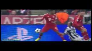 Horrible tackle Franck Ribery on Arturo Vidal [upl. by Dan]