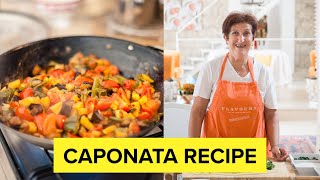 Caponata Recipe  How to Make Sicilian Food [upl. by Kaden]