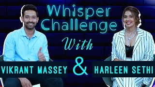 Whisper Challenge Ft Vikrant Massey and Harleen Sethi  Broken But Beautiful 2 [upl. by Laureen]