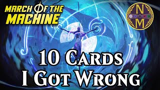 10 Cards I Was WRONG About in March of the Machine  Magic the Gathering Limited  Nizzanotes 84 [upl. by Quinta969]