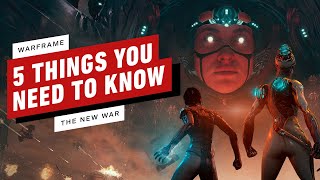 Warframes New War Expansion  5 Things You Need to Know [upl. by Anorahs]