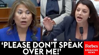 BREAKING SHOCK MOMENT Witness Explodes At Veronica Escobar At Hearing About Illegal Immigrant Crime [upl. by Tenaj]