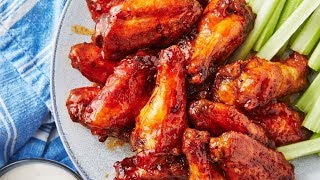 How To Make The Crispiest Baked Buffalo Chicken Wings  Delish [upl. by Nomzzaj723]