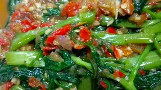 🇮🇩 TUMIS KANGKUNG BALACANmasakan rumahanvlog 05 [upl. by Awhsoj]