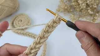 Çok kolay çanta sapı Bag handle crochet 👌 [upl. by Liesa]