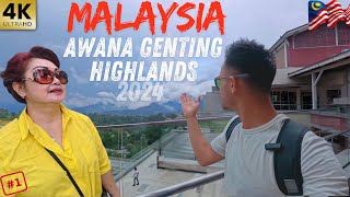 Genting Highlands walking Tour  Most Beautiful Place In Malaysia 🇲🇾 [upl. by Yeltnerb]