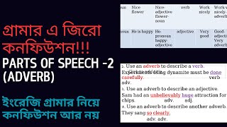 adverb সম্পর্কে কনফিউশন আর নয় গ্রামার এ জিরো কনফিউশন সিরিজ ২ [upl. by Enrahs]