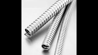 how to produce the Galvanised Steel flexible conduit P3 [upl. by Weyermann41]