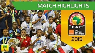 DR Congo  Equatorial Guinea  CAN Orange 2015  07022015 [upl. by Nikolia]