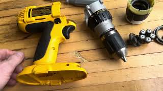 Whats Inside Dewalt Cordless Drill Full TearDown Take Apart  Look at the Internal Workings [upl. by Eelsnia]